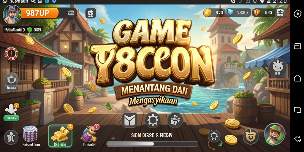 Tampilan gameplay Tycoon yang menantang di 987UP.