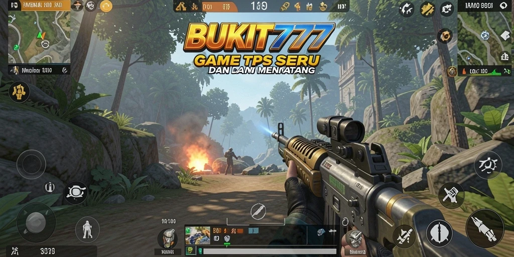 Tangkapan layar gameplay seru BUKIT777 dengan aksi TPS yang mendebarkan.