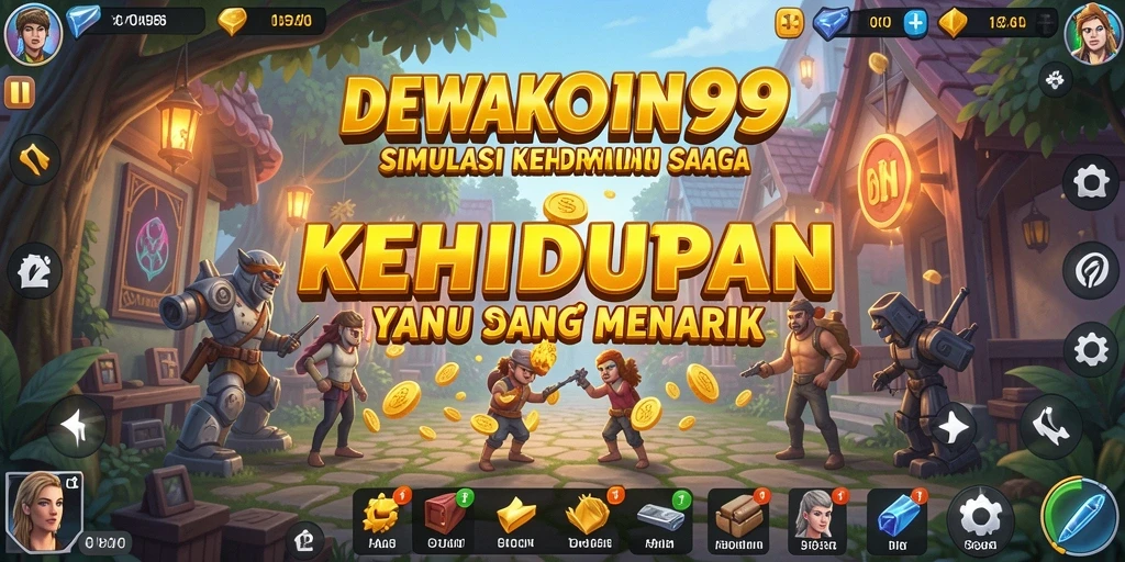 Screenshot DEWAKOIN99 menampilkan gameplay menarik dan interaktif.