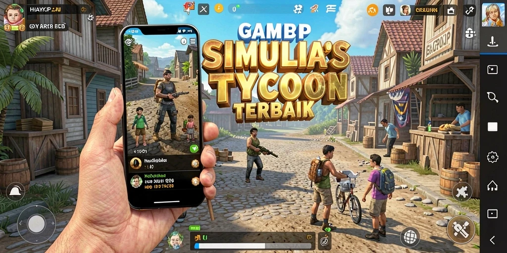 Gameplay menarik dari HARAPJP yang menantang strategi bisnis.