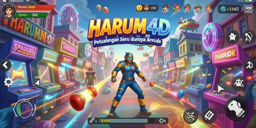 Tampilkan aksi seru dari gameplay HARUM4D yang penuh tantangan.