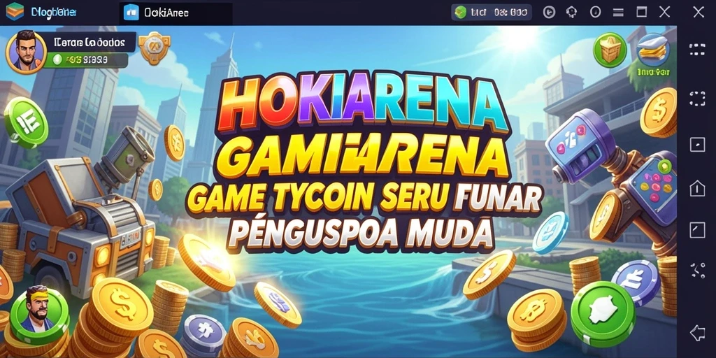 Tampilan gameplay Tycoon yang menarik dan interaktif dari HOKIARENA.