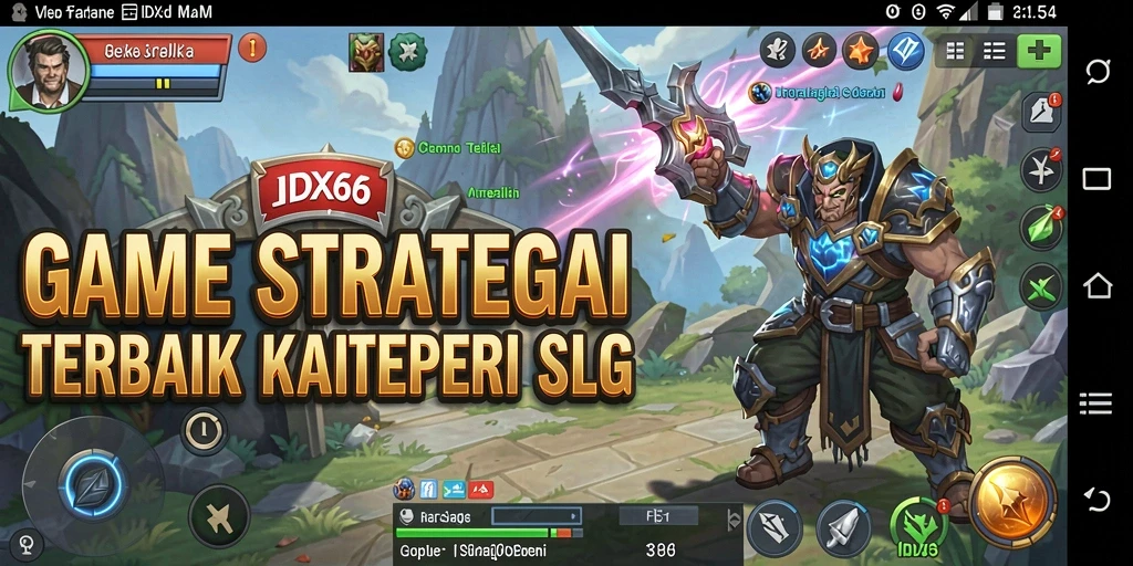Screenshot gameplay menunjukkan kerjasama tim dalam pertempuran strategi.