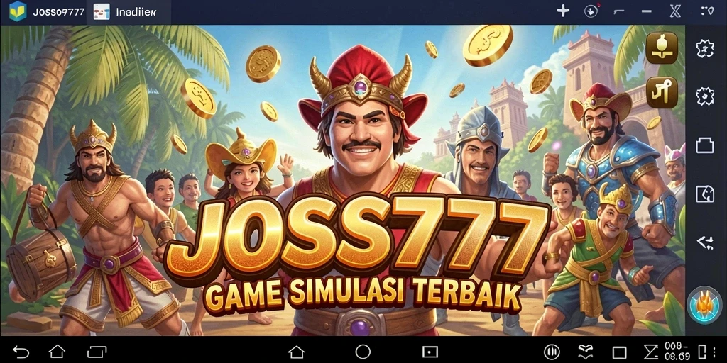 Screenshot JOSS777 menampilkan gameplay yang menarik dan interaktif.