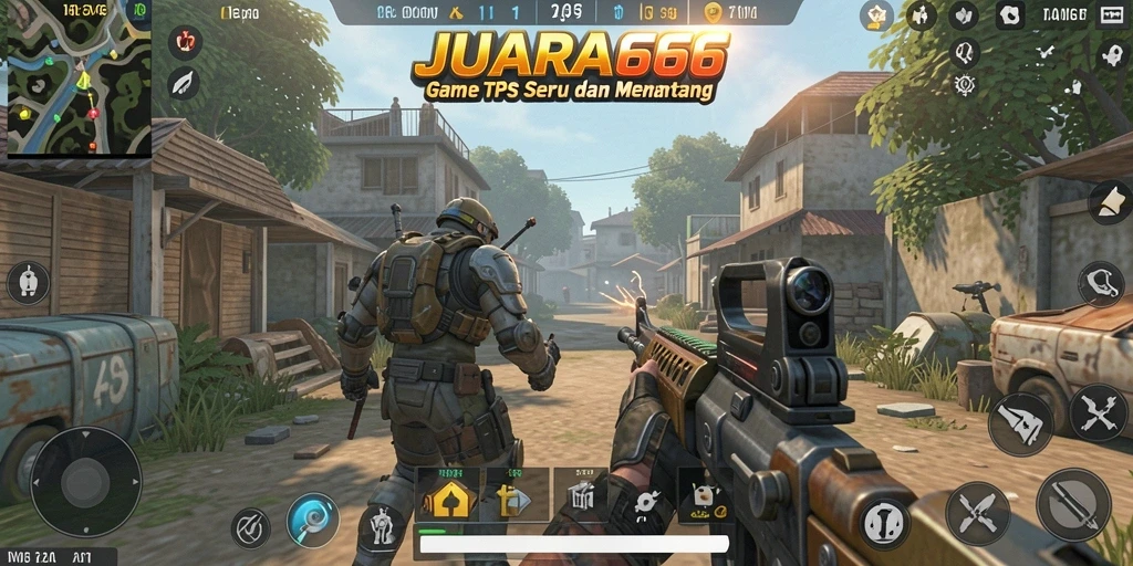 Tampilan gameplay JUARA666 dengan aksi dan strategi yang mendebarkan.