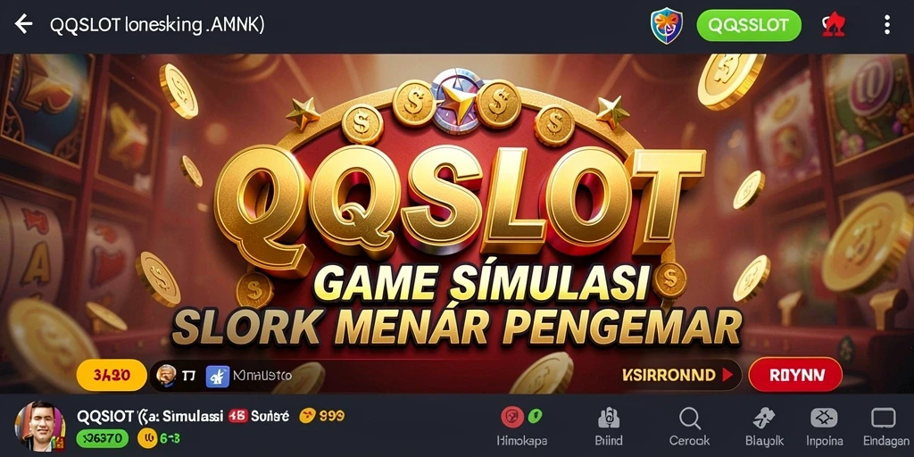 Screenshot utama QQSLOT yang menampilkan gameplay menarik.