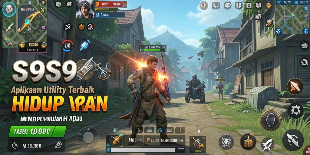 Tampilan antarmuka S9S9 yang intuitif dan modern.