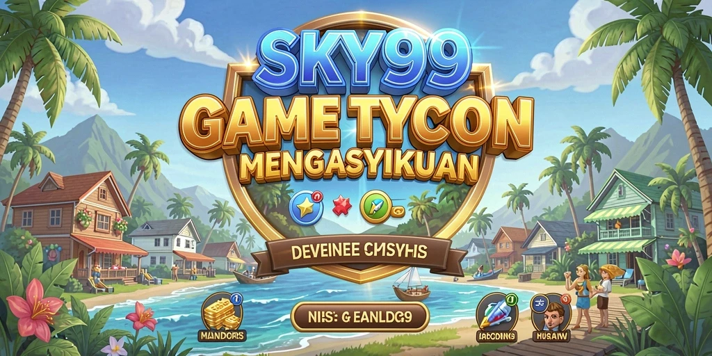 Tampilan gameplay inovatif dari game Tycoon yang menyenangkan.