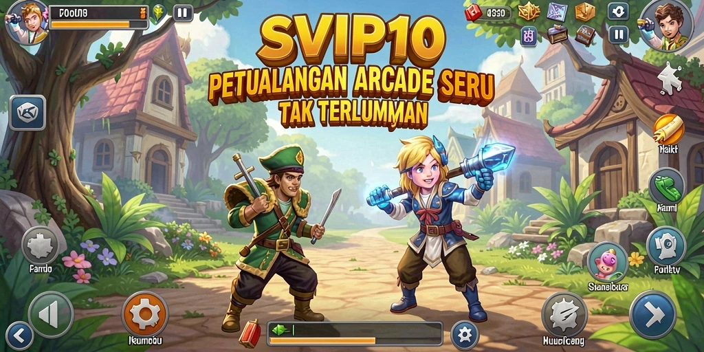 Screenshot gameplay SVIP10 dengan aksi seru dan grafis menawan.