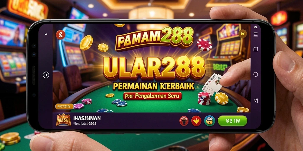 Screenshot menampilkan gameplay intens dari permainan Kasino ULAR288.