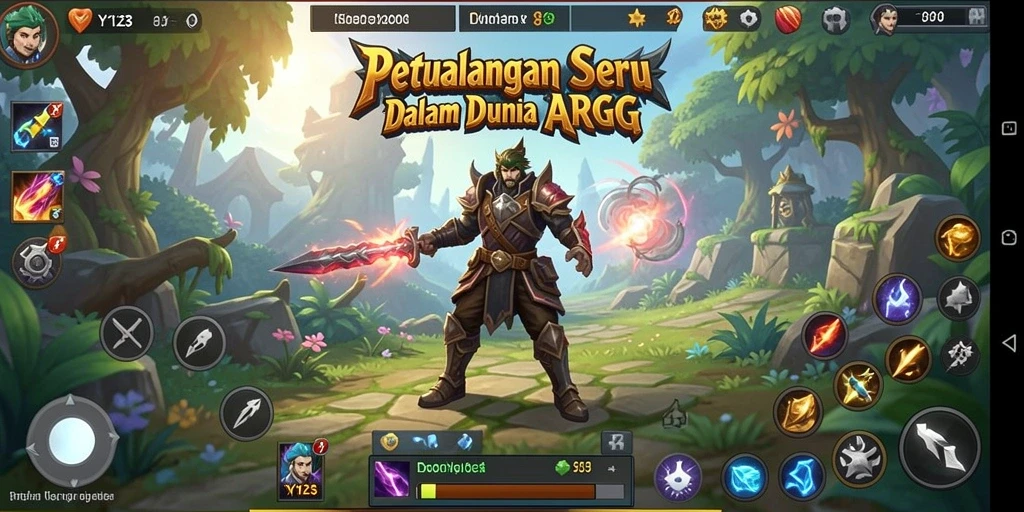 Tangkapan layar gameplay seru dari YY123 dengan aksi menegangkan.
