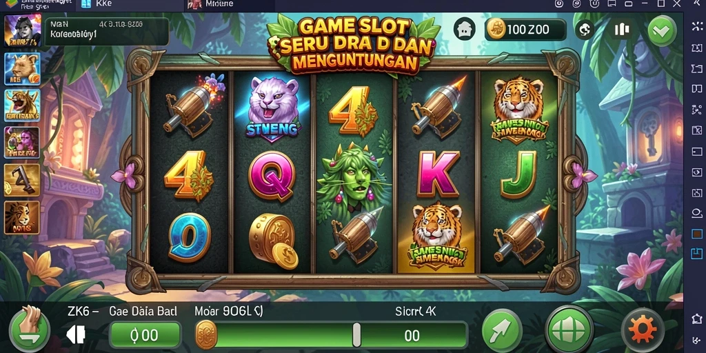 Tampilan gameplay ZK6 yang menarik dan mengasyikkan.
